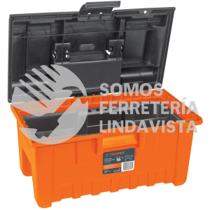 19790 CHA-16N CAJA PARA HERRAMIENTA DE 16" SIN COMPARTIMENTOS TRUPER