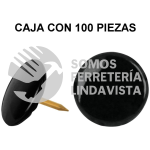 41251 CHI-100N CAJA CON 100 CHINCHES NEGRAS FIERO