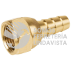 45750 CLG-3/8L COPLE ESPIGA (TUERCA LOCA) DE LATON 3/8" FOSET