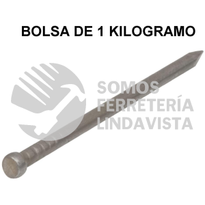 44496 CLS-1-1/2 BOLSA CON 1 KG DE CLAVO ESTANDAR 1-1/2" SIN CABEZA FIERO