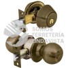 23620 CMB-22P COMBO CERRADURAS LLAVE-LLAVE LATON ANTIGUO HERMEX
