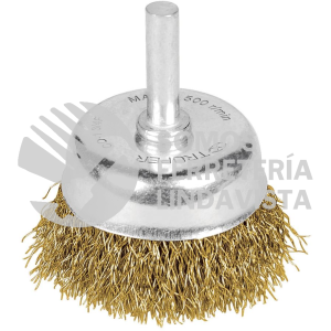 11591 CO-1-3/4F CARDA DE COPA 1-3/4" ALAMBRE FINO PARA TALADRO TRUPER