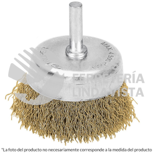 11592 CO-2-3/4F CARDA DE COPA 2-3/4" ALAMBRE FINO PARA TALADRO TRUPER