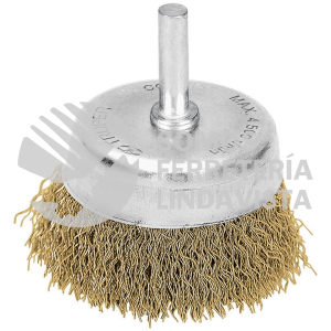 11572 CO-3 CARDA DE COPA 2-3/4" ALAMBRE GRUESO PARA TALADRO TRUPER