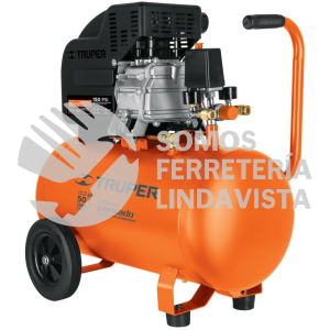 15007 COMP-50LT COMPRESOR HORIZONTAL 50L 3-1/2 HP (POTENCIA MAXIMA)127 V TRUPER