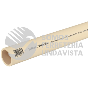 45562 CPVC-006 TUBO DE 2" DE CPVC HIDRAULICO RD 11 DE 3 M FOSET