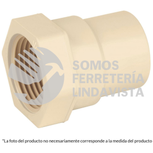 48958 CPVC-606 CONECTOR HEMBRA CPVC 2" FOSET