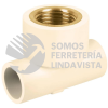 48915 CPVC-702 TEE REDUCIDA HEMBRA DE CPVC 3/4" X 3/4" X 1/2" INSERTO LATON FOSET