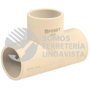 48935 CPVC-764 TEE SENCILLA DE CPVC 1-1/4" FOSET