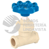 42018 CPVC-GL-1/2 VALVULA GLOBO DE CPVC 1/2" MANERAL VOLANTE FOSET