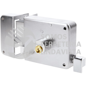 43589 CS-75IC CERRADURA SOBREPONER IZQ INSTALA-FACIL CROMADA TRADICIONAL HERMEX