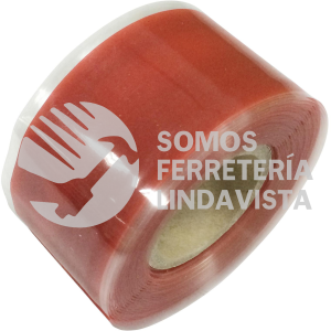 SFTR CINTA DE SILICON DE AUTOFUSION ROJO 3 M X 2.5 CM URREA