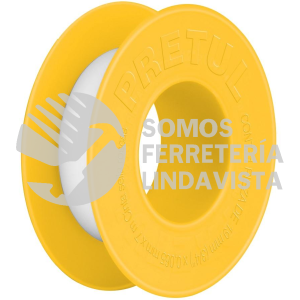 27011 CTF-3/4P CINTA SELLA ROSCAS 3/4" X 7 M DE LARGO PRETUL