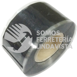 SFTB CINTA DE SILICON DE AUTOFUSION NEGRO 3 M X 2.5 CM URREA