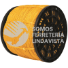 44472 CUE-04 ROLLO DE CUERDA AMARILLA DE POLIPROPILENO DE 4 MM CON 20 KG. FIERO