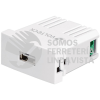 46086 CUSB-OB CARGADOR USB A LA PARED 2.1A LINEA OSLO COLOR BLANCO VOLTECK