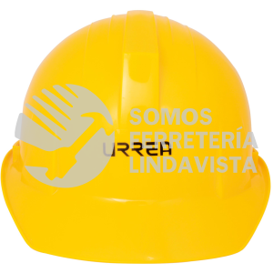 USH01Y CASCO DE SEGURIDAD CON AJUSTE DE 4 PUNTOS, COLOR AMARILLO URREA