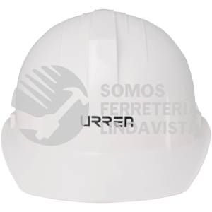 USH01W CASCO DE SEGURIDAD CON AJUSTE DE 4 PUNTOS, COLOR BLANCO URREA
