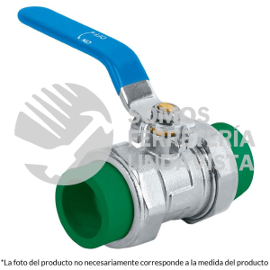 41986 CV-ESD-1/2 VALVULA DE ESFERA DESMONTABLE DE PPR 1/2" FOSET