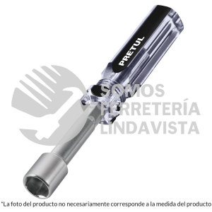 29989 DJ-1/4P DESARMADOR DE CAJA 1/4" MANGO DE PVC PRETUL