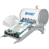 56371 EX-CALE-HS EXHIBIDOR CON MINI CALENTADOR SOLAR DE TUBOS HEAT PIPE FOSET