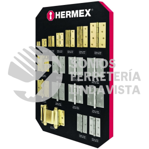 56362 EX-HE-BI EXHIBIDOR CON BISAGRAS HERMEX