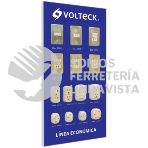 51584 EX-LE-VK EXHIBIDOR LINEA ECONOMICA VOLTECK