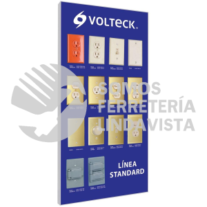 51585 EX-LS-VK EXHIBIDOR LINEA STANDARD VOLTECK
