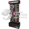56390 EX-PI-HER EXHIBIDOR DE PISO CON PRODUCTOS DE CERRAJERIA HERMEX
