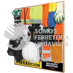 55913 EX80-IND-1T EXHIBIDOR DE SEGURIDAD INDUSTRIAL 80X80 CM 1 TABLERO TRUPER
