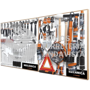 55910 EX80-MEC-2T EXHIBIDOR DE MECANICA 80X80 CM 2 TABLEROS TRUPER