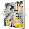 55914 EX80-PRE-1T EXHIBIDOR PRETUL 80X80 CM 1 TABLERO