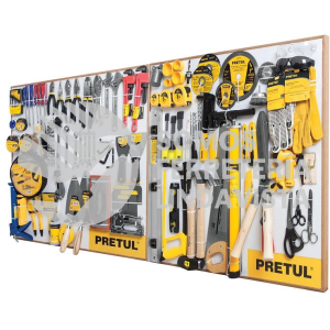 55915 EX80-PRE-2T EXHIBIDOR PRETUL 80X80 CM 2 TABLEROS