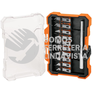 17512 EXA-11 JUEGO DE EXACTOS HOBBY CON 11 PIEZAS EN ESTUCHE TRUPER