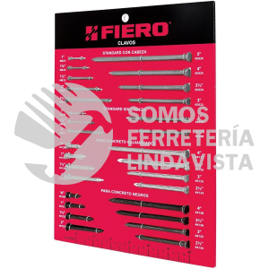 55696 EXF-CL-2 EXHIBIDOR FIERO DE CLAVOS