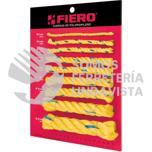 55694 EXF-CUE EXHIBIDOR FIERO DE CUERDAS DE POLIPROPILENO
