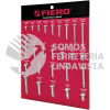 55547 EXF-PILA EXHIBIDOR FIERO DE PIJAS PARA LAMINA