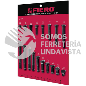 55698 EXF-TORA-1 EXHIBIDOR FIERO DE TORNILLOS #1 GRADO 5