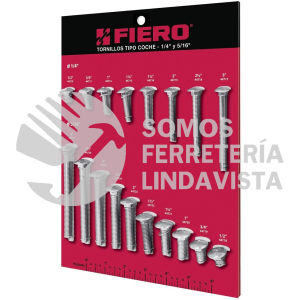 55701 EXF-TORC-1 EXHIBIDOR FIERO DE TORNILLOS #1 TIPO COCHE