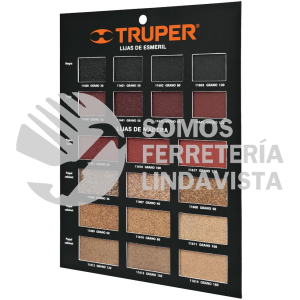 55560 EXT-LM EXHIBIDOR TRUPER DE LIJAS DE MADERA