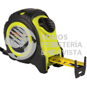 10748 FA-55M FLEXOMETRO AUTO-LOCK CONTRA IMPACTOS 5.5 M CINTA 25 MM TRUPER