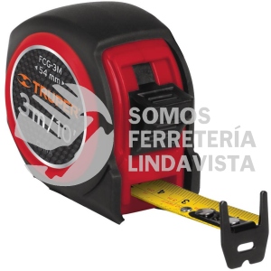 12771 FCG-3M FLEXOMETRO COMPACTO CONTRA IMPACTOS 3 M CINTA 16 MM TRUPER