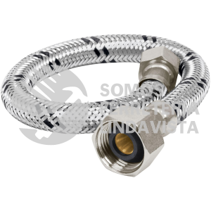45488 FLA-30XL MANGUERA LAVABO/FREGADERO ACERO INOX 1/2" X 3/8" 30 CM FOSET
