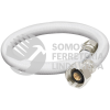 45491 FLA-40VL MANGUERA LAVABO/FREGADERO VINILO GRIS 1/2" X 3/8" 40 CM FOSET