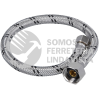45489 FLA-40XL MANGUERA LAVABO/FREGADERO ACERO INOX 1/2" X 3/8" 40 CM FOSET