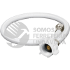 45492 FLA-P40VL MANGUERA LAVABO/FREGADERO VINILO 40 CM CON. PLAST. 1/2"X3/8" FOSET