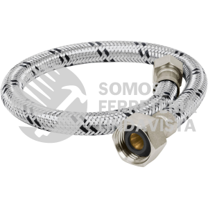 45502 FWC-40XL MANGUERA PARA WC ACERO INOX 3/8" X 7/8" 40 CM FOSET