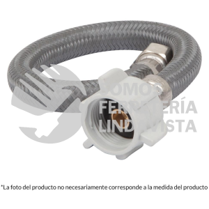 45505 FWC-P50VL MANGUERA WC VINILO 3/8"X7/8" 50 CM CONECTOR PLASTICO FOSET
