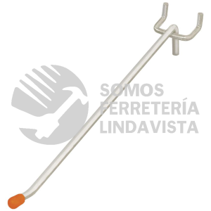 50155 GA-8 GANCHO RECTO DE 8" PARA PERFOCEL Y PANEL RANURADO TRUPER