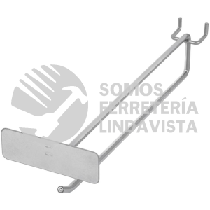 50156 GA-9X GANCHO RECTO 9" CON PORTAETIQUETA PARA PERFOCEL Y RANURADO TRUPER